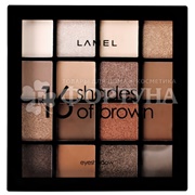 Тени для век Lamel Shades of brown т.16-1
