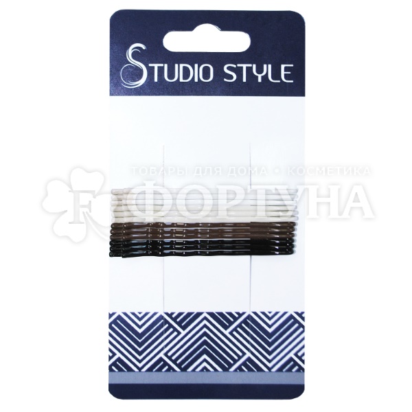 Украшение Studio Style 12 шт невидимка для волос артикул 45922