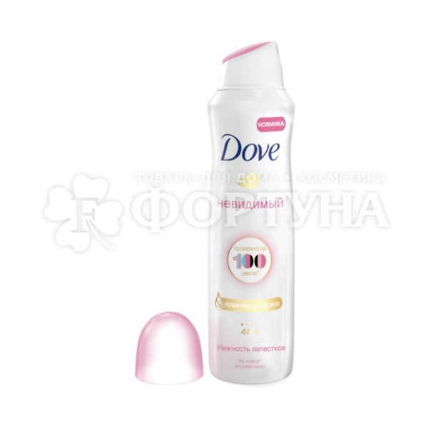 Дезодорант аэрозольный Dove 150 мл Невидимый Нежность лепестков
