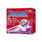Таблетки для посудомоечных машин Somat 864 г 48 шт