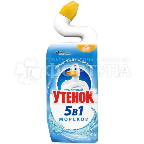 Чистящее средство Туалетный утенок 900 мл 5в1 морской