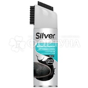 Краска для обуви Silver Premium 250 мл для замши и нубука Ультра черная