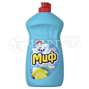 Моющее средство для посуды Миф 500 мл Лимонная свежесть