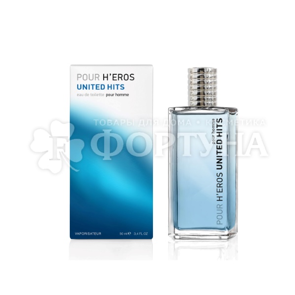 Туалетная вода 85 мл United Hits Pour Heros Мужская купить в интернет ...