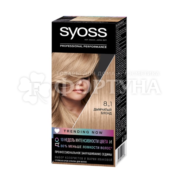 Краска для волос Syoss Color 8-1 Дымчатый блонд