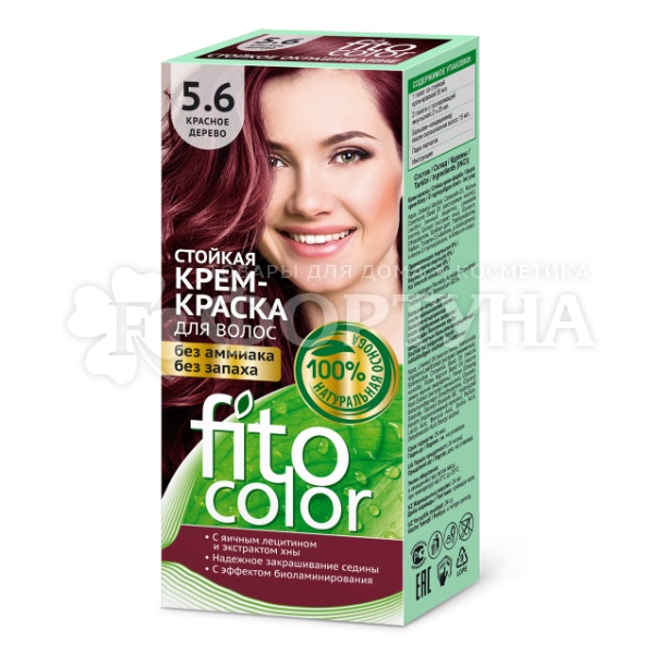 Краска для волос Fitocolor 5.6 Красное дерево