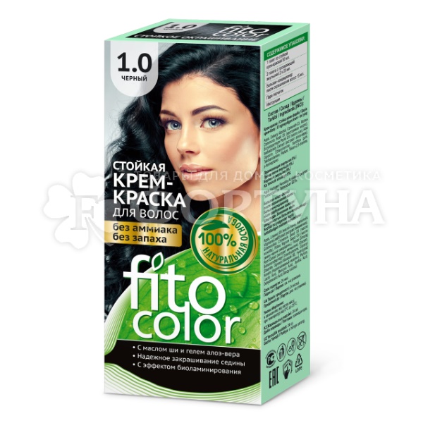 Краска для волос Fitocolor 1.0 Черный