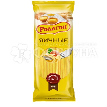 Макароны Роллтон 400 г Яичные Спагетти