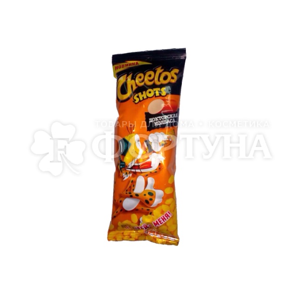 Кукурузные снеки Cheetos Shots 18 г Докторская колбаса