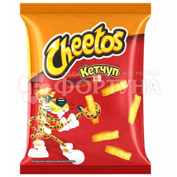 Кукурузные снеки Cheetos 55 г со вкусом ''Кетчуп''