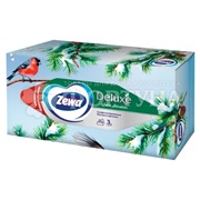 Салфетки бумажные Zewa Deluxe 90 шт 3-х слойные Дизайн