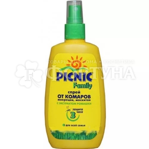 Спрей Picnic Family 120 мл от комаров