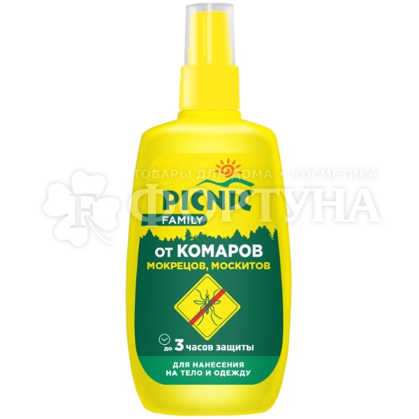Спрей Picnic Family 120 мл от комаров