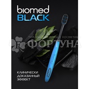 Зубная щетка Biomed Black Комплексная для отбеливания с древесным углем