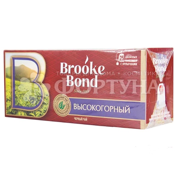 Чай Brooke Bond 25 пакетов Высокогорный