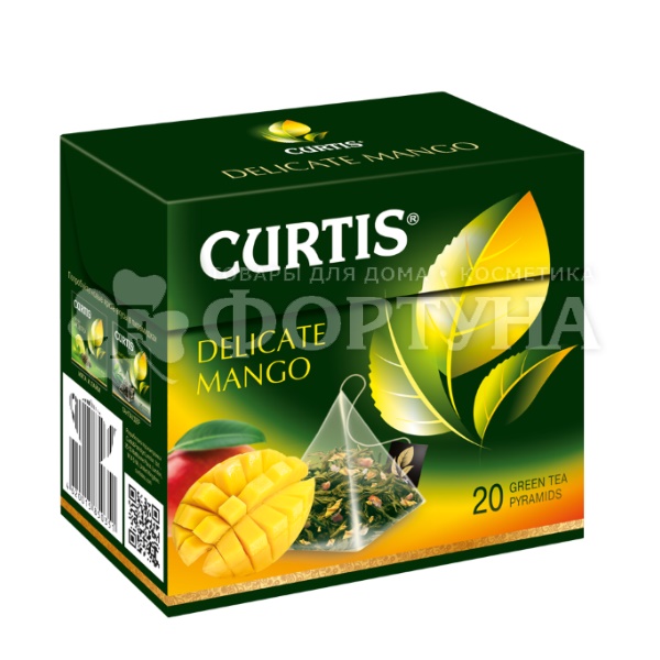 Чай Curtis 20 пакетов в пирамидках Delicate Mango