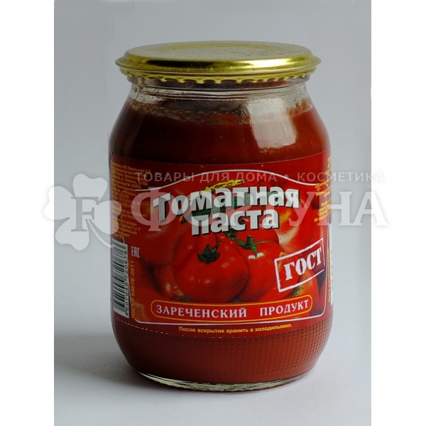 Томатная паста Зареченский продукт 270 г стеклянная банка