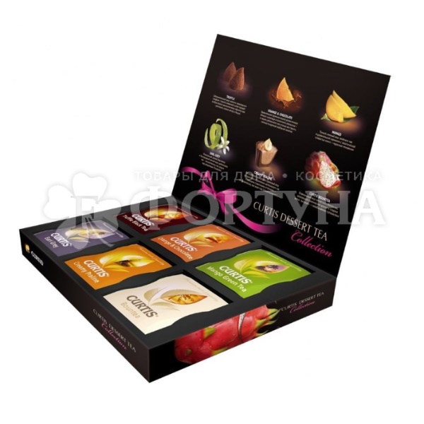 Чай Curtis 30 пакетов Dessert Tea Colleсtion