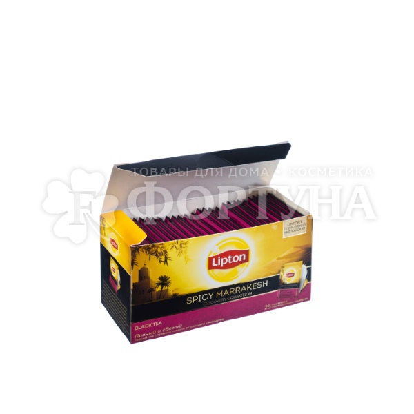 Чай Lipton 25 пакетиков Spicy Marrakesh