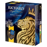 Чай Richard Royal 100 пакетов Ceylon