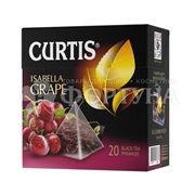 Чай Curtis 20 пакетов в пирамидках Isabella Grape