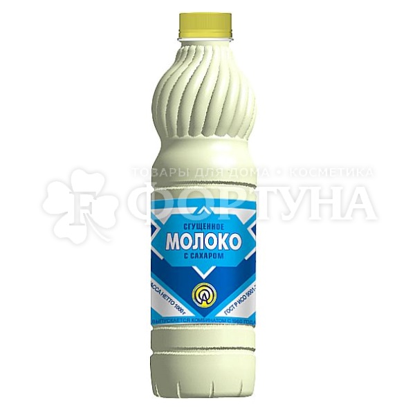 Молоко сгущеное Алексеевское 1 кг ''Знаковая'' ПЭТ бутылка