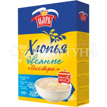 Хлопья Царь 400 геркулес экстра