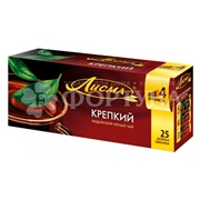Чай Лисма 25 пакетов Крепкий