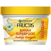 Маска для волос Fructis Superfood 390 мл Банан