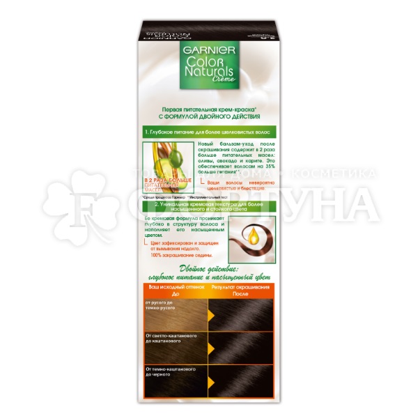 Краска для волос Color Naturals 2 Элегантный черный