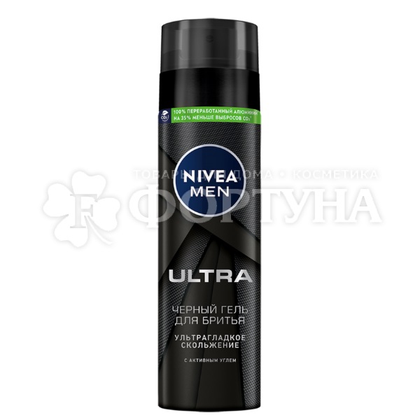Гель для бритья Nivea ULTRA 200 мл Черный