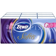 Платки носовые Zewa 9 шт Softis Soft 4х-слойные