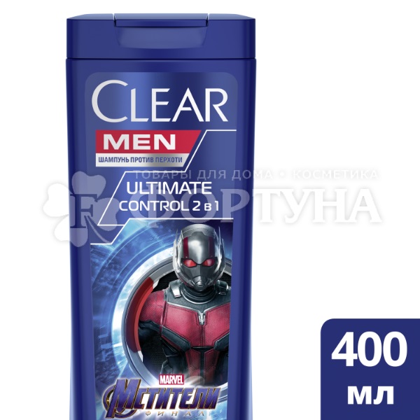Шампунь Clear Men 400 мл Ultimate Control Golden