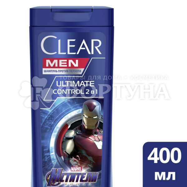 Шампунь Clear Men 400 мл Ultimate Control Golden