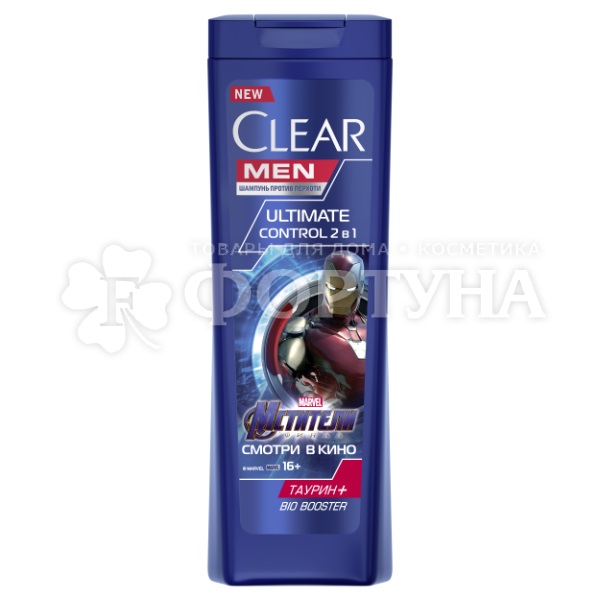 Шампунь Clear Men 400 мл Ultimate Control Golden