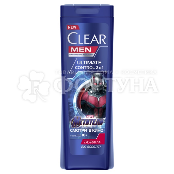 Шампунь Clear Men 400 мл Ultimate Control Golden