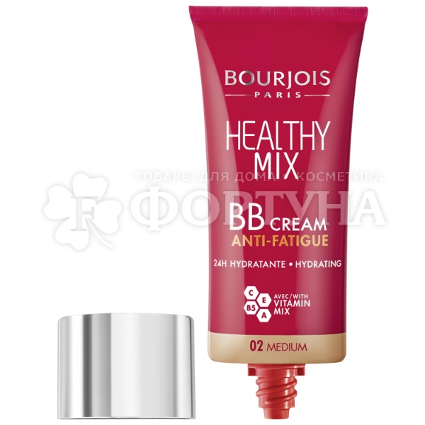 Тональный крем Bourjois Healthy Mix BB cream Anti-fatigue 30 мл т.02