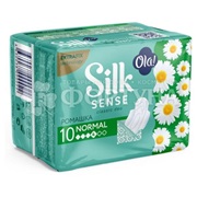 Прокладки Ola! Wings Classic Normal Singles 9 шт с Ромашкой критические