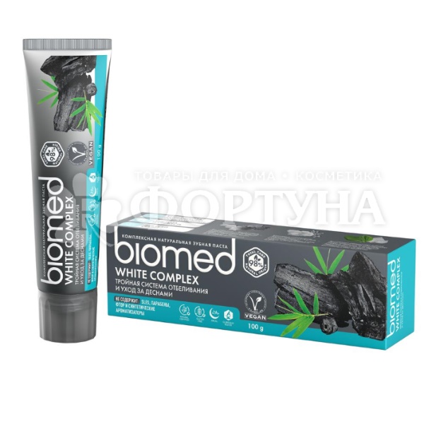 Зубная паста Biomed 100 мл WHITE COMPLEX / ВАЙТ КОМПЛЕКС