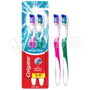 Зубная щетка Colgate Отбеливающая Plus 1+1
