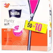 Прокладки Bella Panty soft 50+10 шт ежедневные