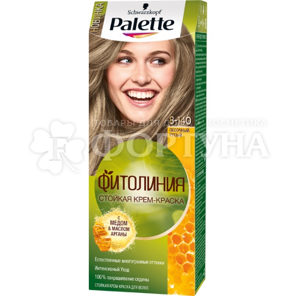 Краска для волос Palette Фитолиния 8-140 Песочный русый