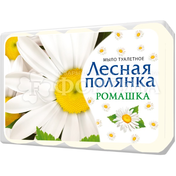 Туалетное мыло Нефис Косметик Лесная полянка 5*75 г Ромашка