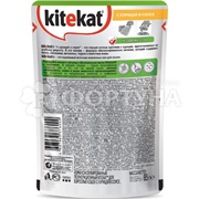 Корм для животных Kitekat 85 г с курицей в соусе по-домашнему