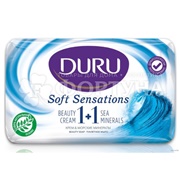 Туалетное мыло DURU Soft Sensations 80 г Морские минералы