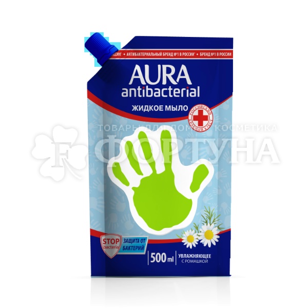 Жидкое мыло AURA 500 мл Ромашка