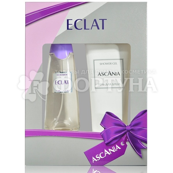 Набор Ascania 50 мл парфюмерная вода Eclat+гель для душа 125мл