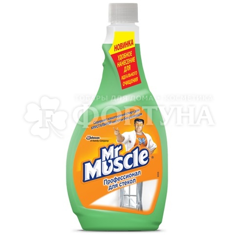 Моющее средство Mr.Muscle 500 мл Профессионал Утренняя роса запасной блок