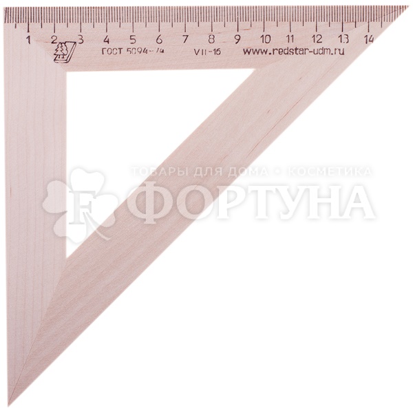 Треугольник Можга 45*16см Дерево