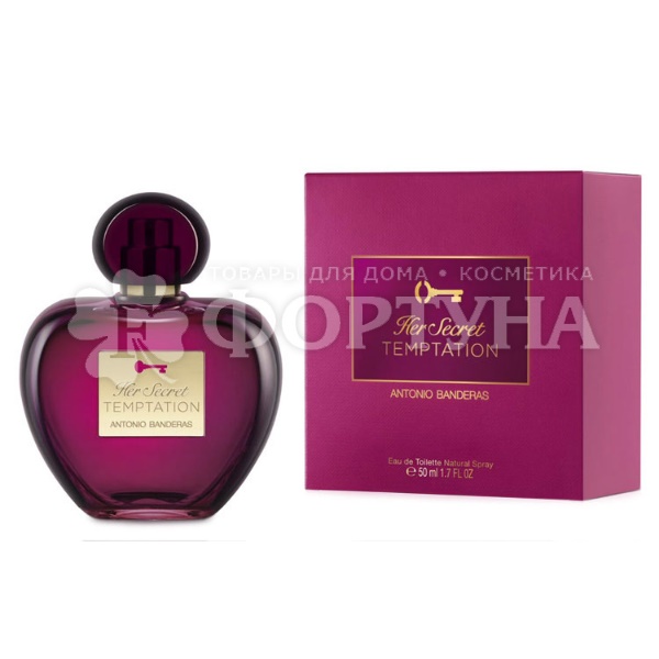 Туалетная вода Antonio Banderas 50 мл Her Secret Temptation
